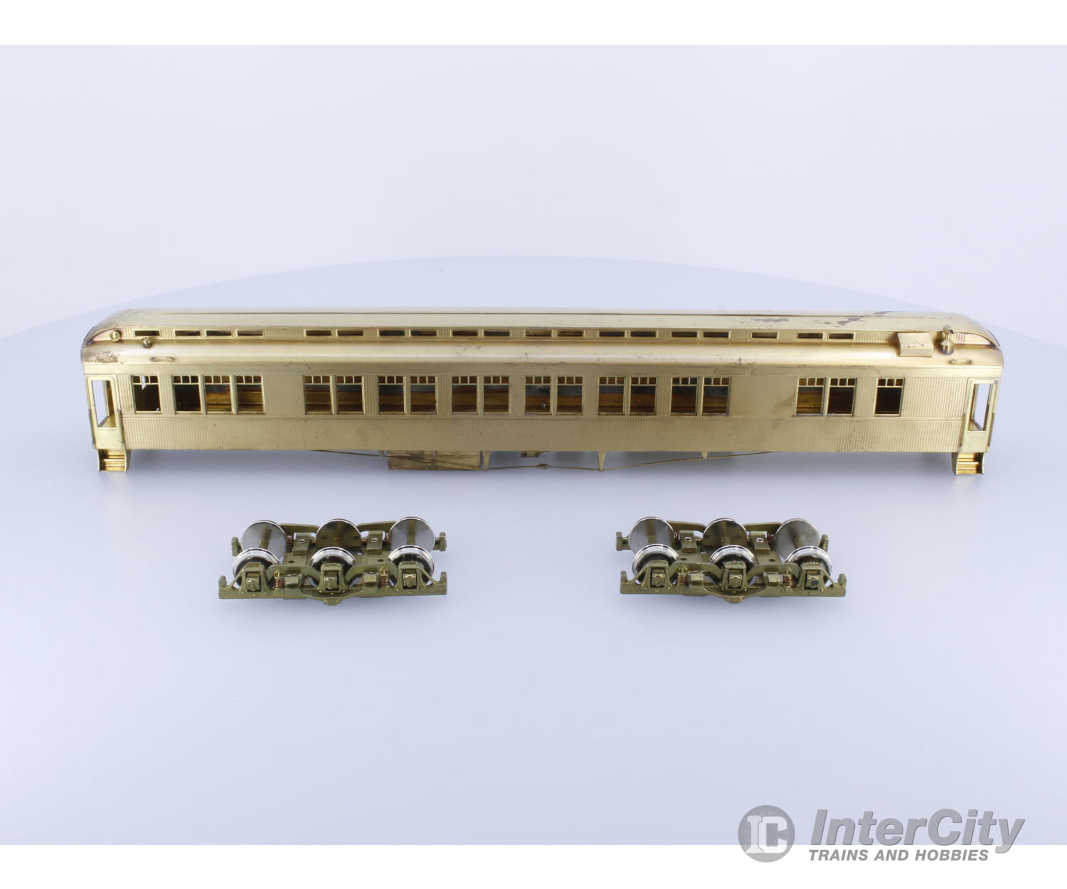 Van Hobbies Brass Ho Cpr Kettle Valley Coach W/Trucks And Snap-On King Pin Kit Passenger Cars