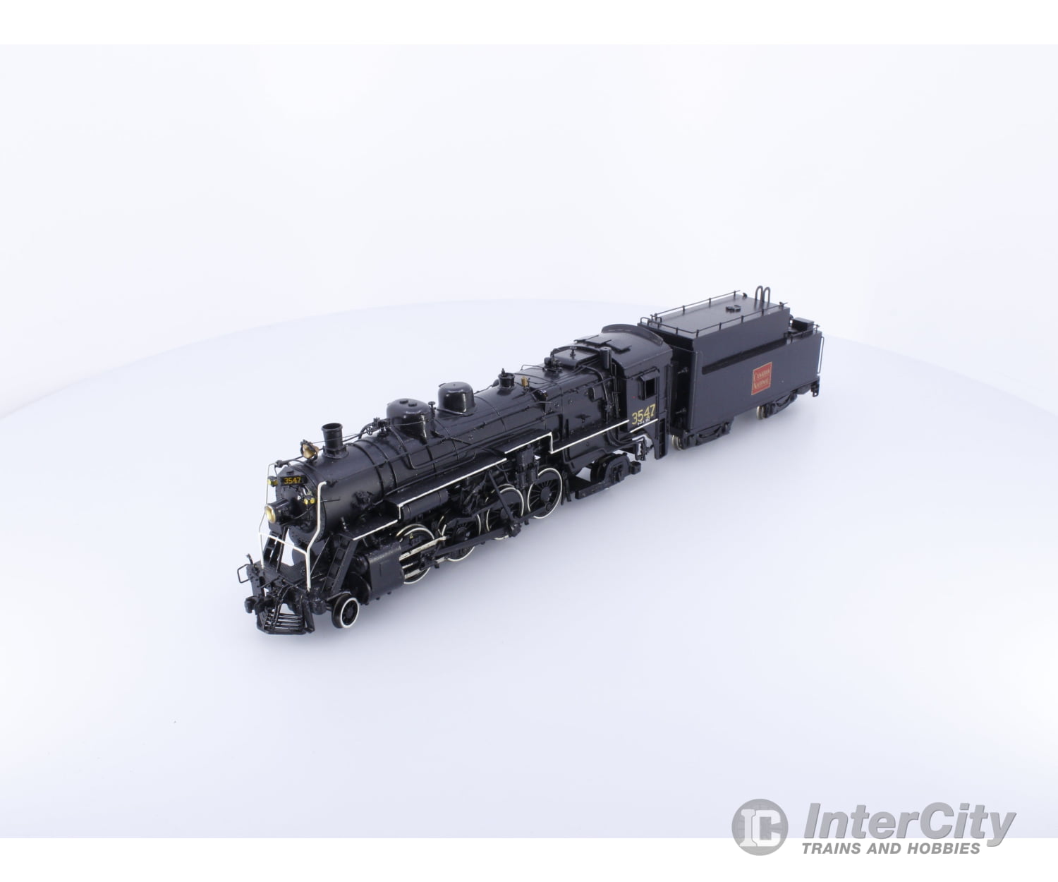 Van Hobbies CNR282S2 HO Brass 2-8-2 S-2 Mikado Prof. Painted Canadian National (CN) 3547 Analog DC Locomotives