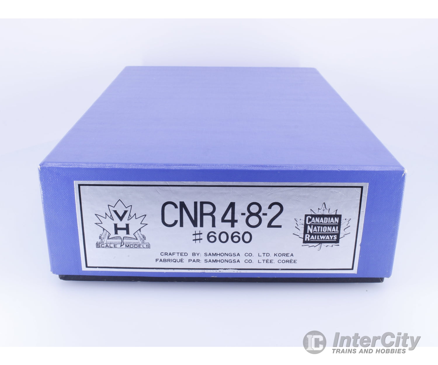 Van Hobbies CNR462 HO Brass 4-8-2 Bullet Nose Betty Steam Locomotive Canadian National (CN) 6060 Analog DC Locomotives