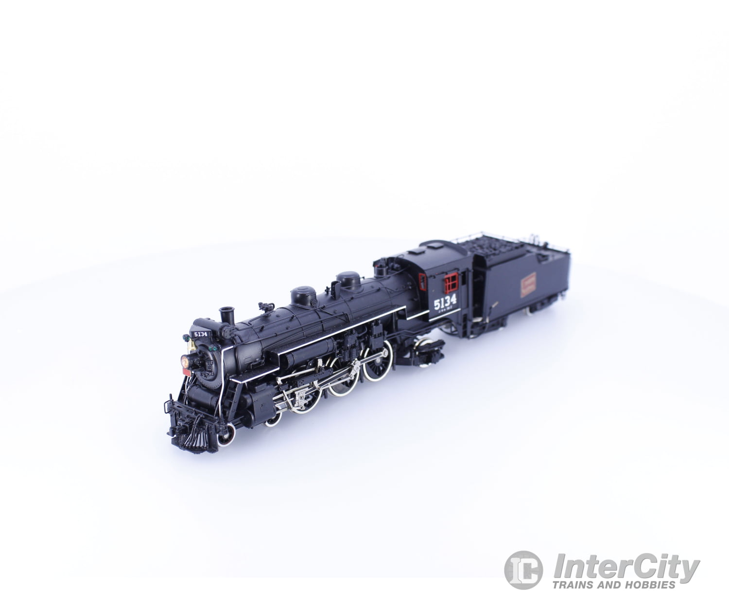 Van Hobbies CNR462J4E HO Brass 4-6-2 J4e Pacific Steam Locomotive Professionally Painted Canadian National (CN) 5134