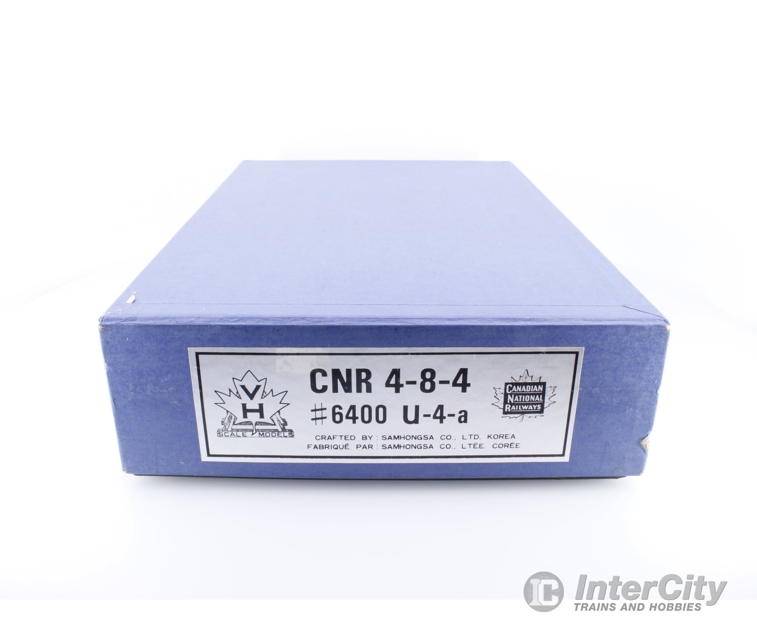 Van Hobbies CNR484U4a HO Brass 4-8-4 U-4-a Canadian National (CN) 6400 Analog DC Locomotives