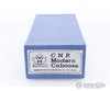 Van Hobbies CNRMODCAB HO Brass Modern Caboose includes Decals Canadian National (CN) Freight Cars