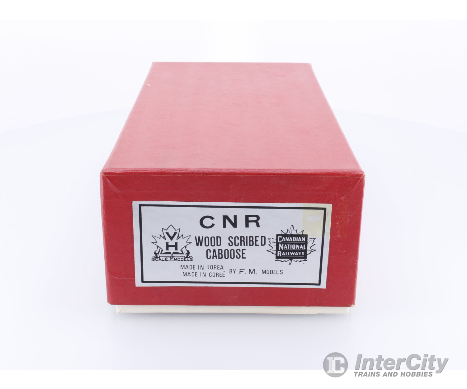 Van Hobbies CNRWOODSCCAB HO Brass Wood Scribed Caboose Canadian National (CN) (#1) Freight Cars