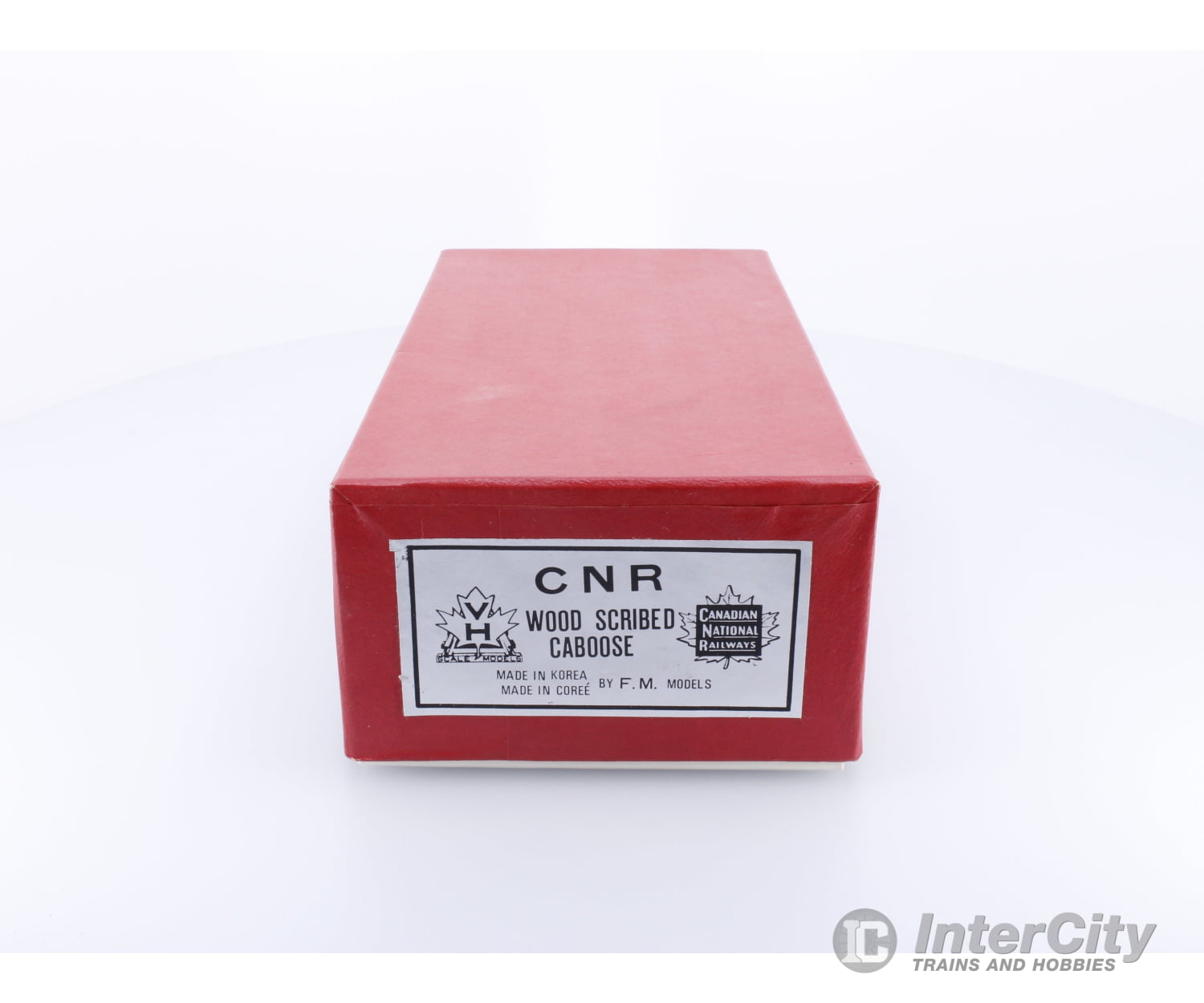 Van Hobbies CNRWOODSCCAB HO Brass Wood Scribed Caboose Canadian National (CN) (#2) Freight Cars