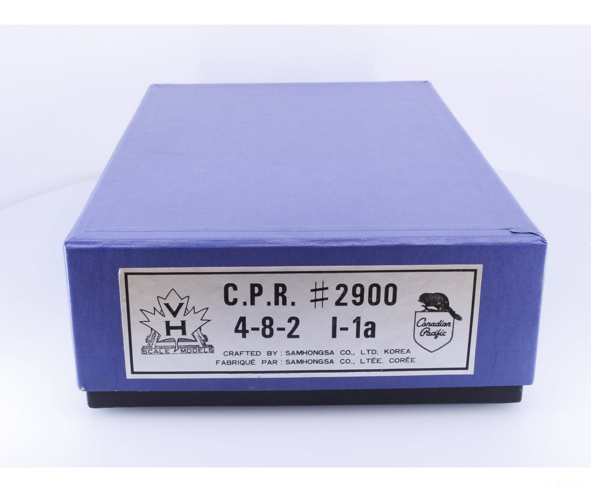 Van Hobbies CPR2900 HO Brass 4-8-2 I-1a Mountain Steam Locomotive Canadian Pacific (CP) Analog DC - Locomotives