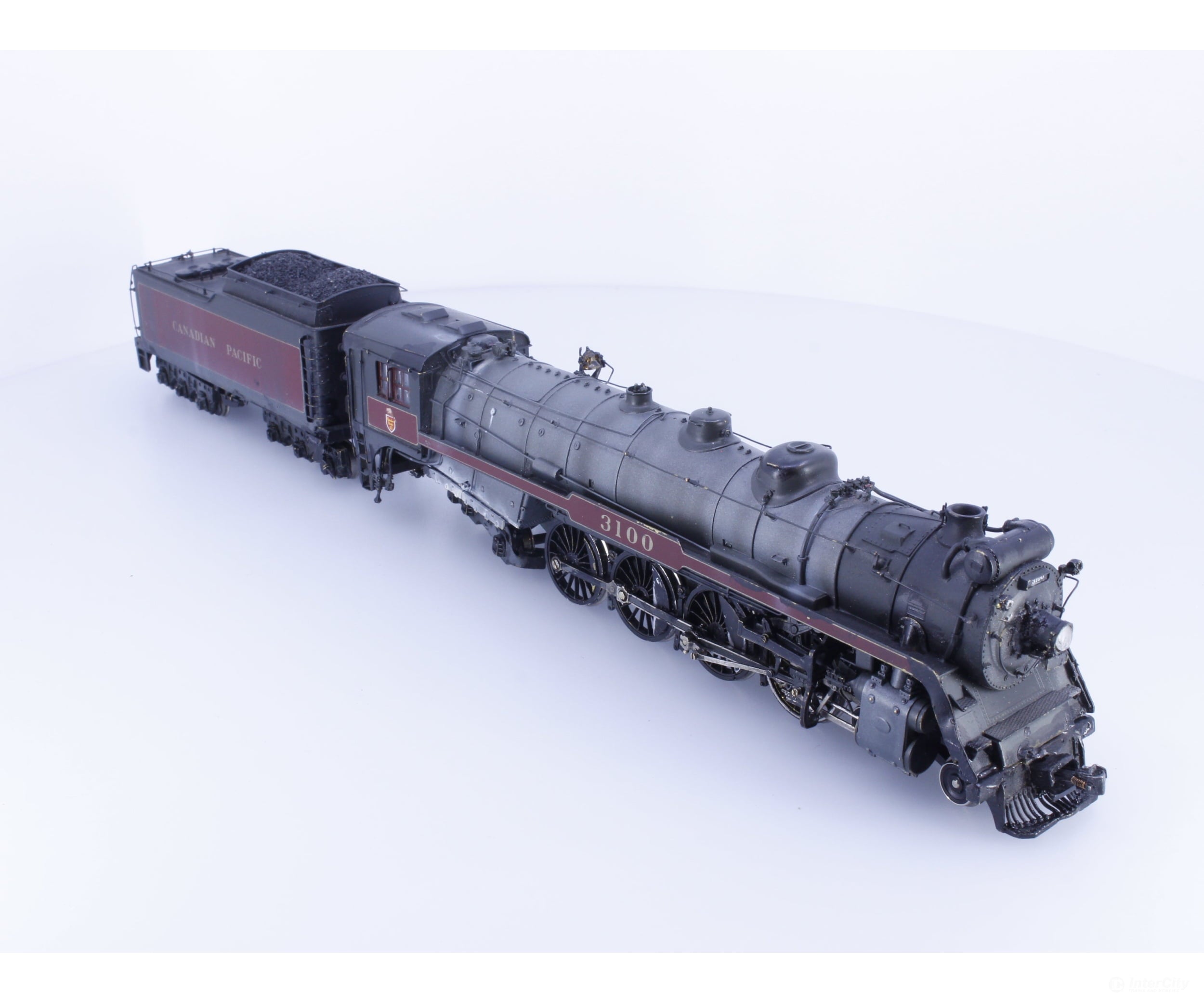Van Hobbies CPR3100 HO Brass 4-8-4 K-1a DCC/Sound Professionally Painted Canadian Pacific (CP) 3100 DCC & Sound (#2)