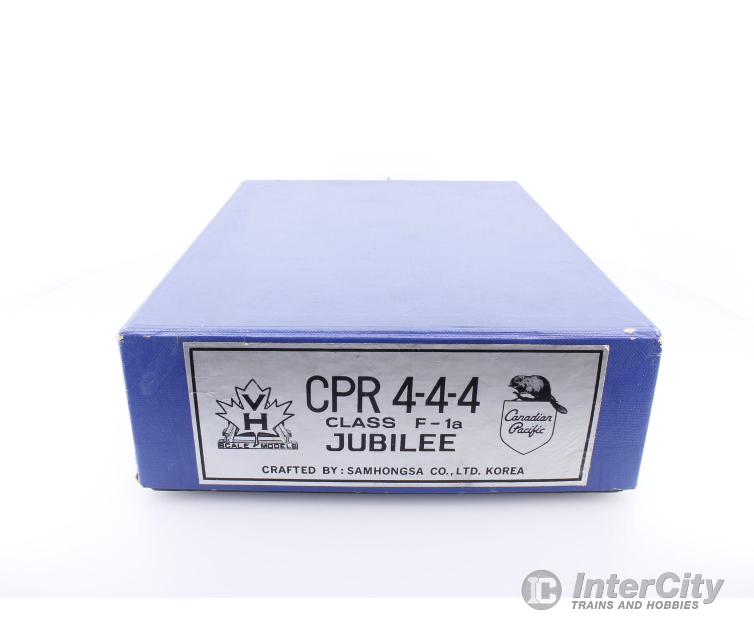 Van Hobbies CPR444F-1a HO Brass 4-4-4 Class F-1a Jubilee Prof. Painted Canadian Pacific (CP) 2928 Analog DC Locomotives