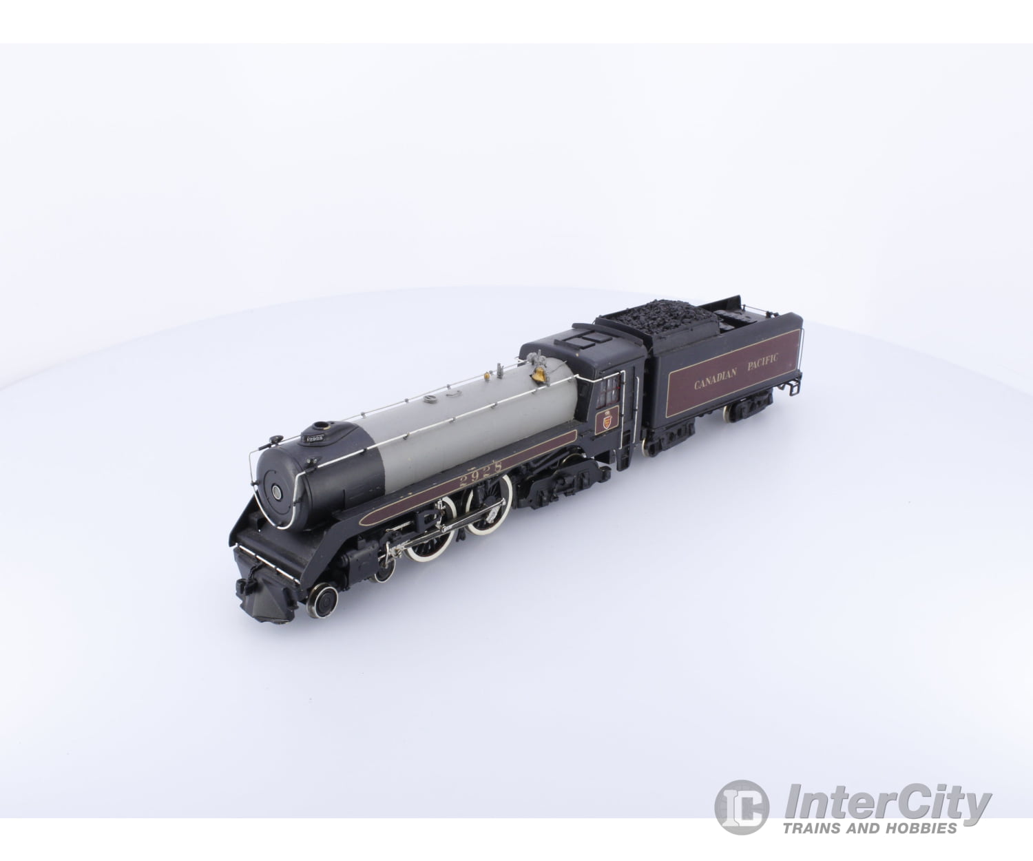 Van Hobbies CPR444F-1a HO Brass 4-4-4 Class F-1a Jubilee Prof. Painted Canadian Pacific (CP) 2928 Analog DC Locomotives