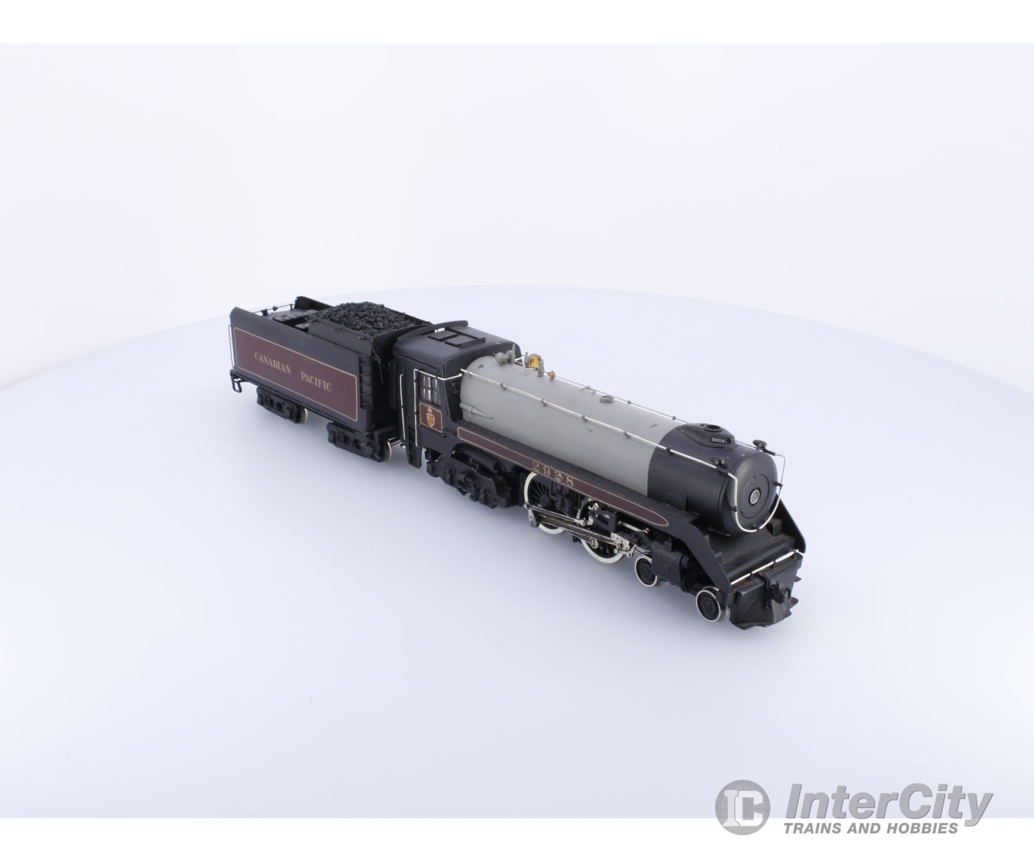 Van Hobbies CPR444F-1a HO Brass 4-4-4 Class F-1a Jubilee Prof. Painted Canadian Pacific (CP) 2928 Analog DC Locomotives