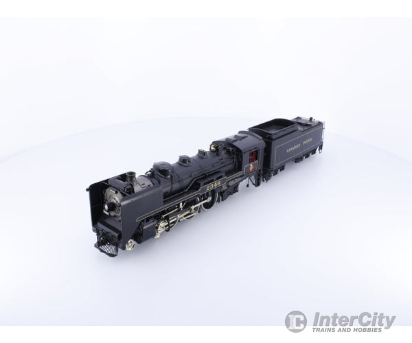 Van Hobbies CPR462G-3d HO Brass 4-6-2 G-3d Professionally Painted Canadian Pacific (CP) 2349 Analog DC Locomotives