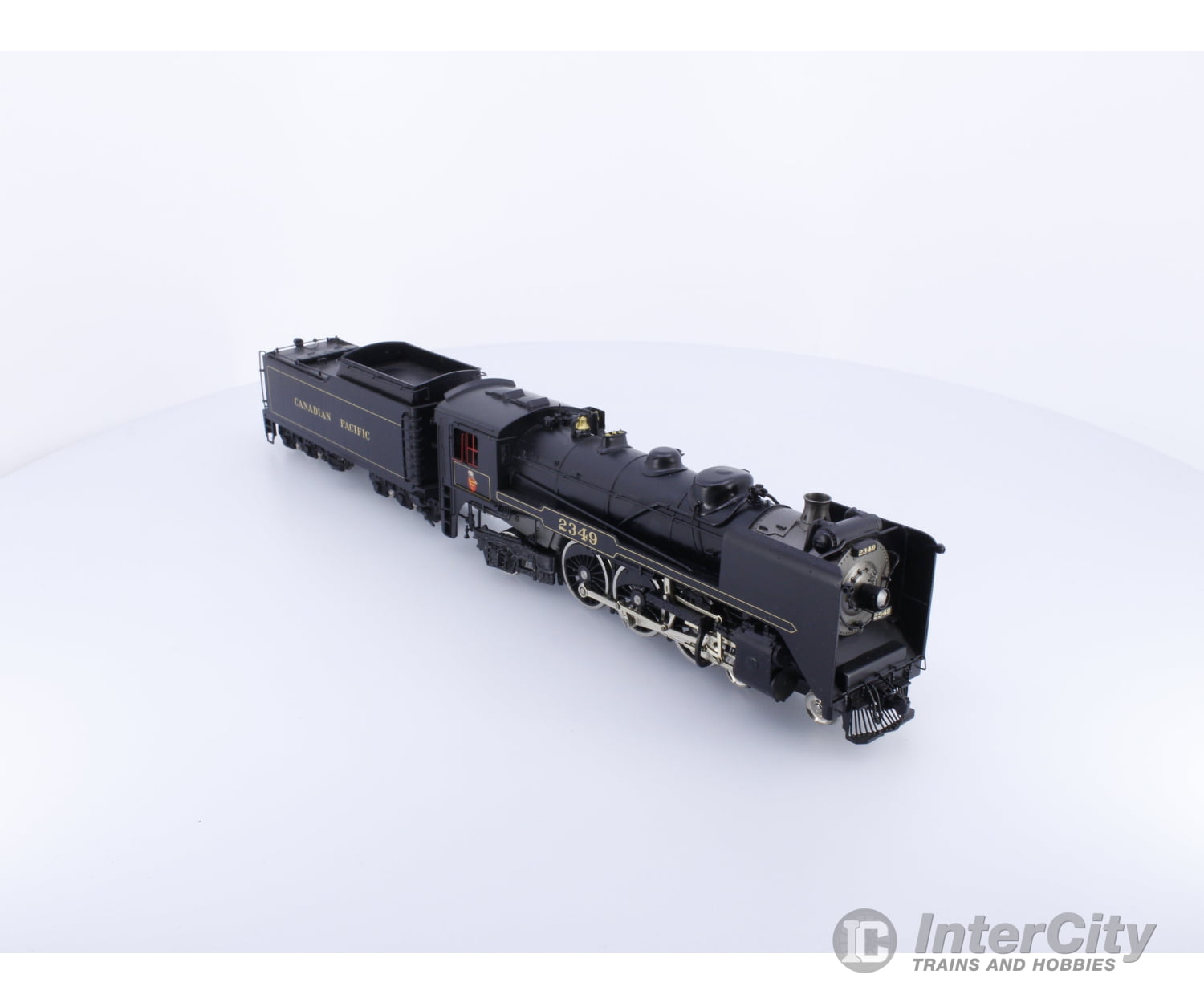 Van Hobbies CPR462G-3d HO Brass 4-6-2 G-3d Professionally Painted Canadian Pacific (CP) 2349 Analog DC Locomotives