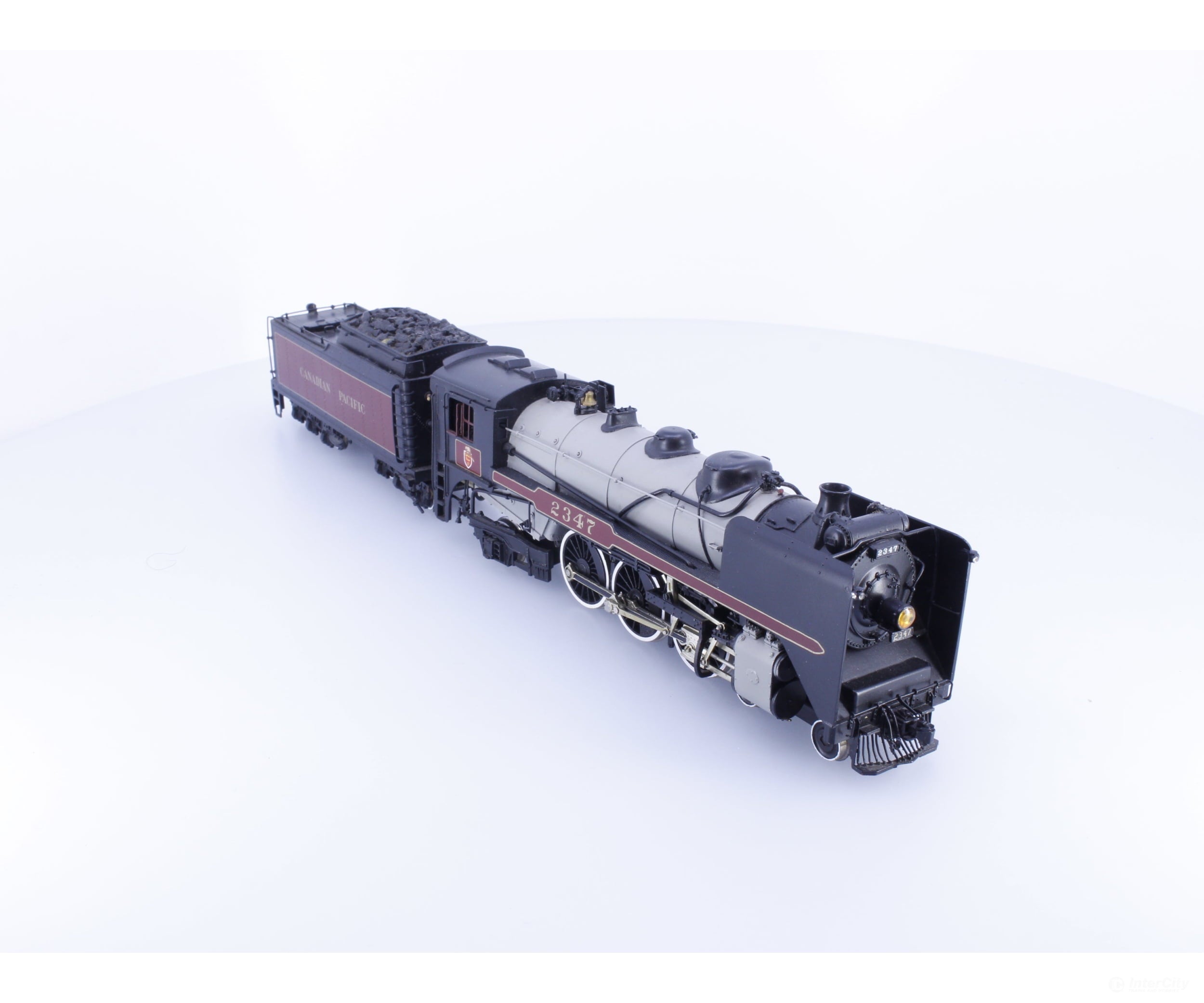 Van Hobbies CPR462G3d HO Brass CPR #2300 4-6-2 G-3d Steam Locomotive Prof. Painted Canadian Pacific (CP) 2347 Analog DC