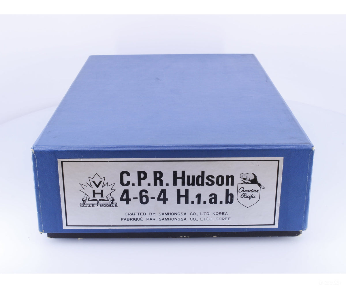 Van Hobbies CPR464H HO Brass 4-6-4 H1a,b Hudson Steam Locomotive Canadian Pacific (CP) Analog DC - Locomotives