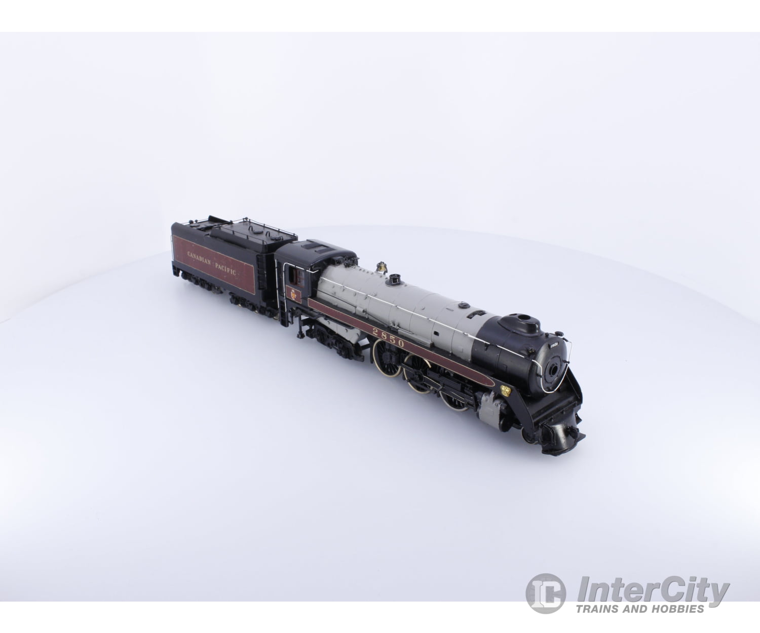 Van Hobbies CPR464RH HO Brass 4-6-4 Royal Hudson Factory Painted Canadian Pacific (CP) 2850 Analog DC Locomotives
