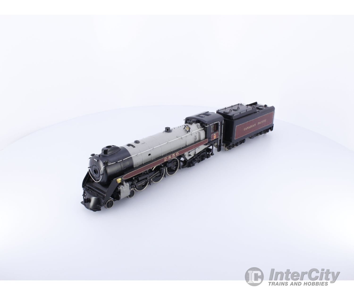 Van Hobbies CPR464RH HO Brass 4-6-4 Royal Hudson Factory Painted Canadian Pacific (CP) 2850 Analog DC Locomotives