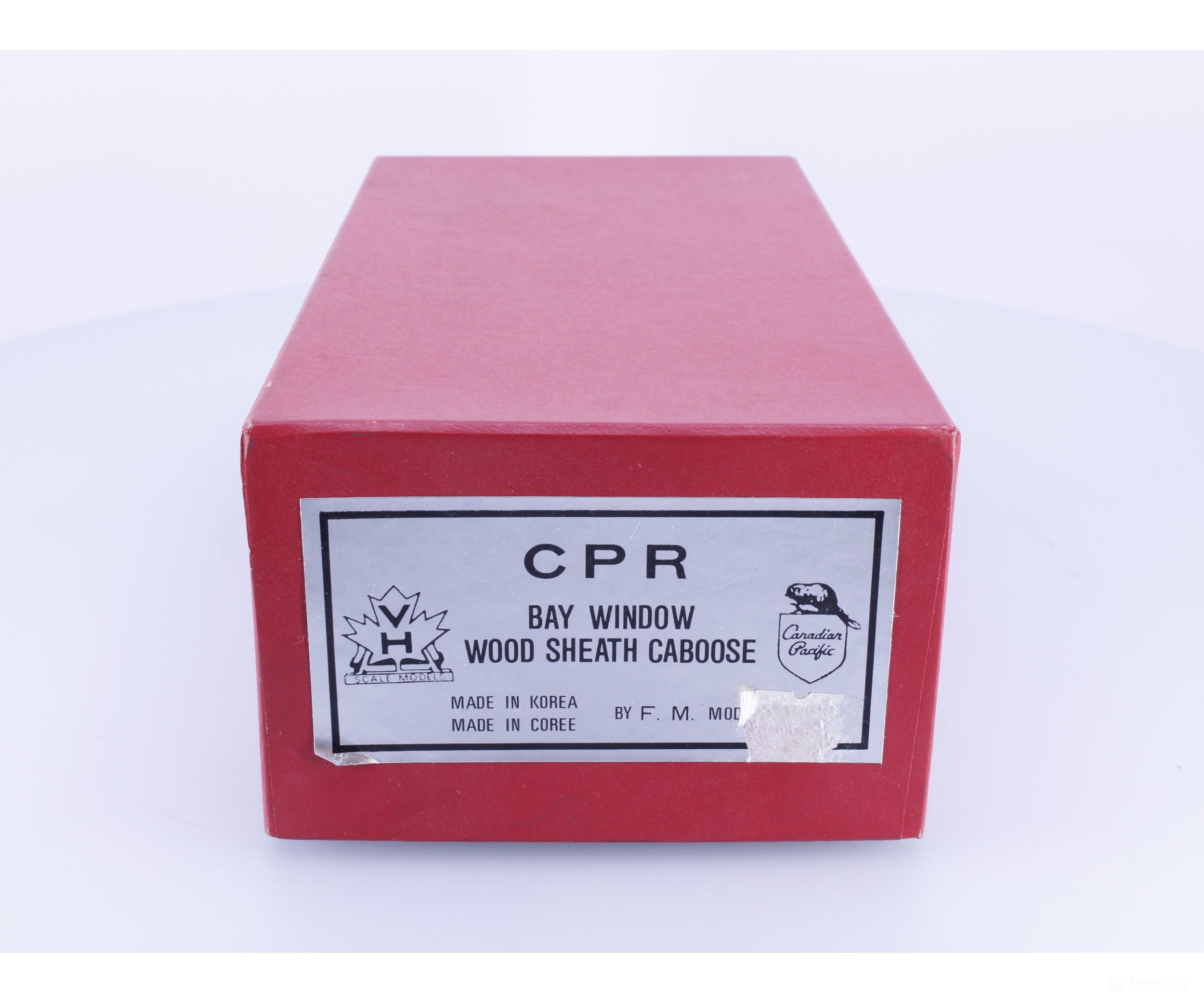 Van Hobbies CPRBWC HO Brass Bay Window Wood Sheath Caboose Canadian Pacific (CP) - Freight Cars