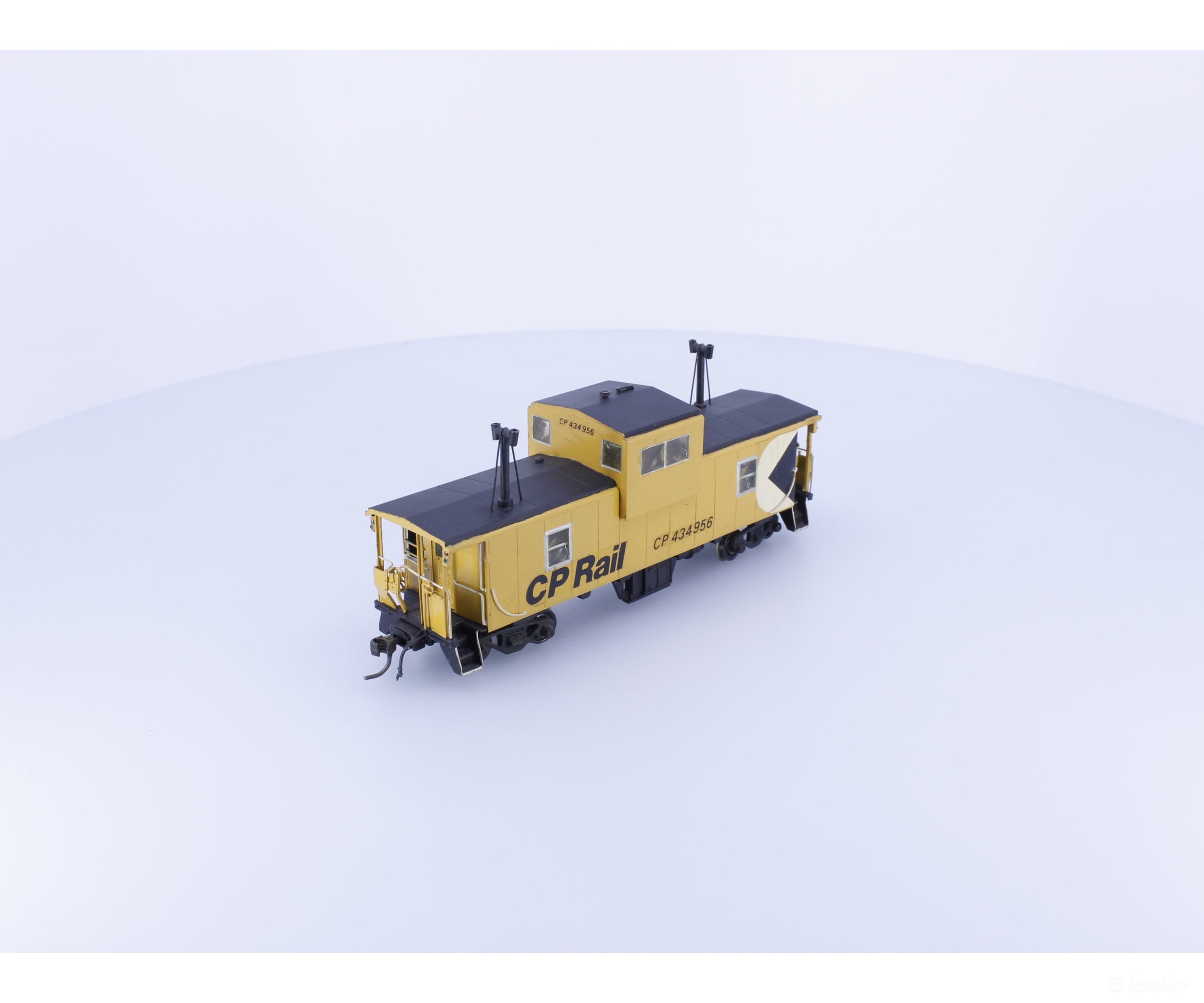 Van Hobbies CPRCWV HO Brass Wide Vision Caboose Factory Painted Rare Canadian Pacific (CP) 434956 Freight Cars