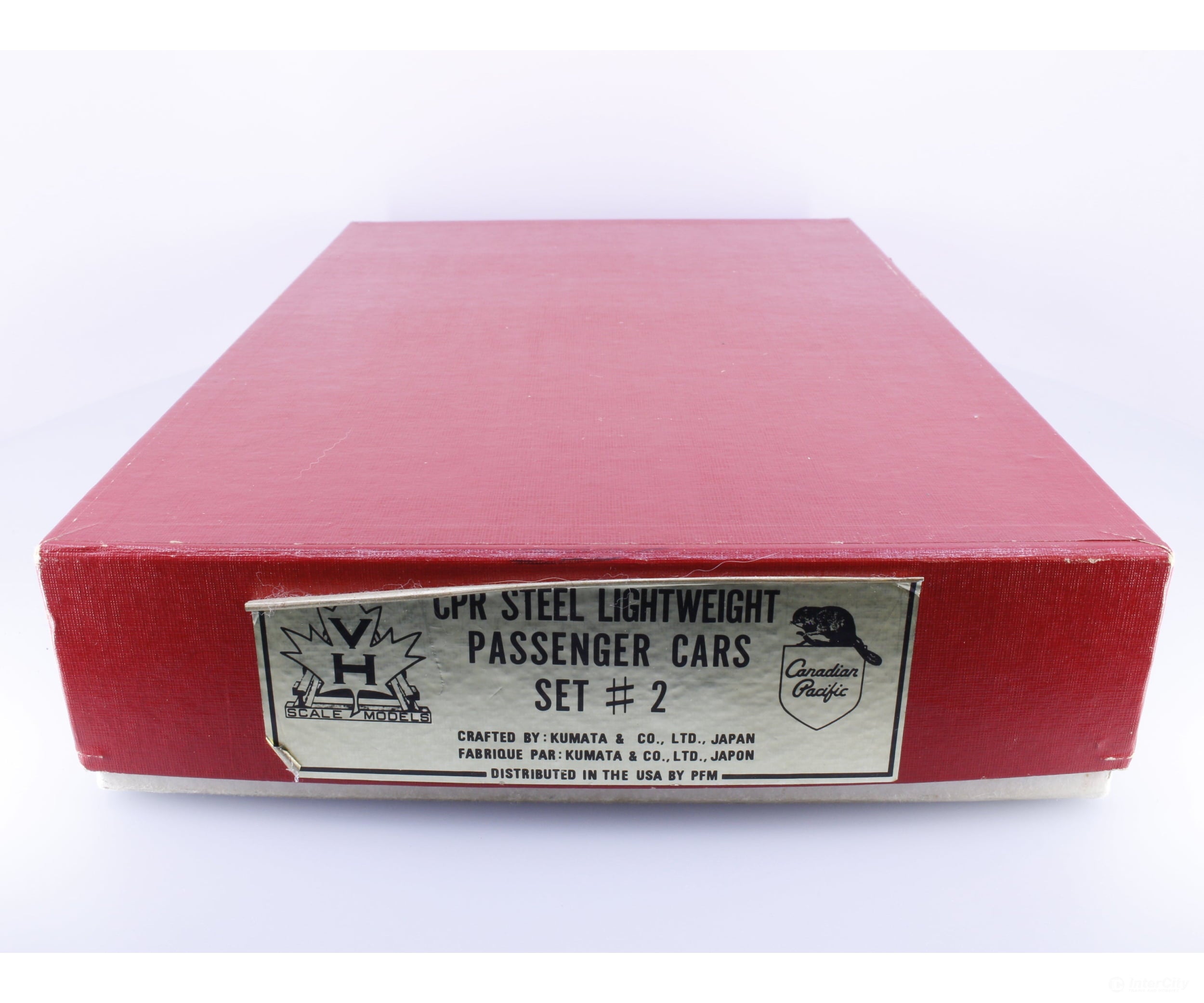 Van Hobbies CPRLIGHTSET2 HO Brass 3 Car Set #2 of Steel Lightweight Passenger Cars Canadian Pacific (CP) Passenger Cars