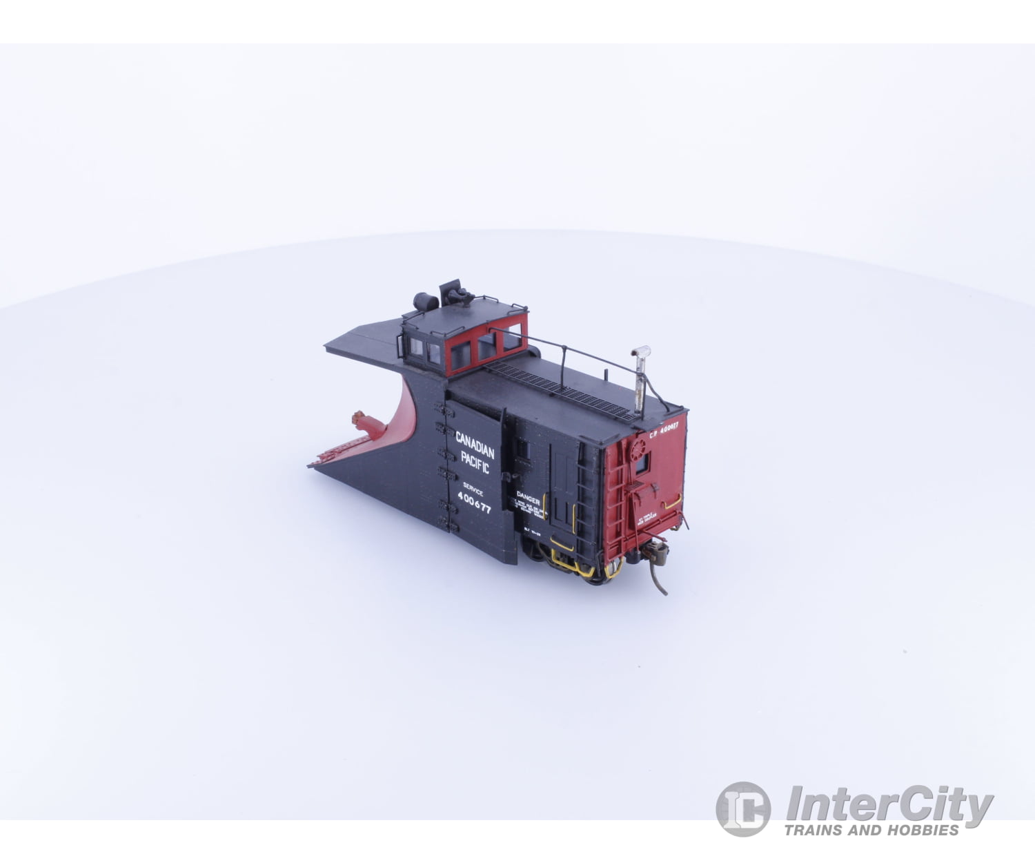 Van Hobbies CPRSSTSP HO Brass Steel Single Track Snow Plow Canadian Pacific (CP) 400677 Freight Cars