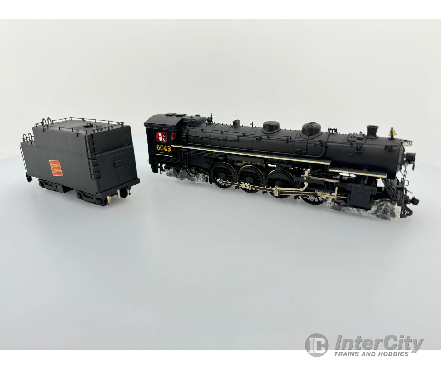 Van Hobbies Ho Brass Cnr 4-8-2 U-1-D Locomotive Canadian National (Cn) 6043 Analog Dc Locomotives