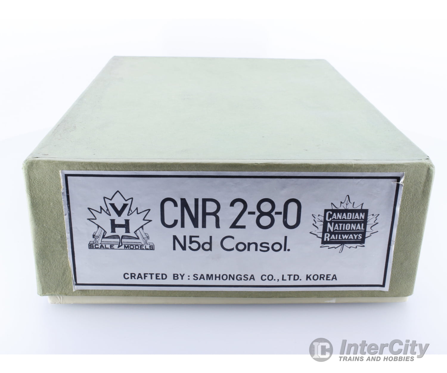 Van Hobbies Ho Cnr 2-8-0 N5D Consolidation Canadian National (Cn) Analog Dc Locomotives