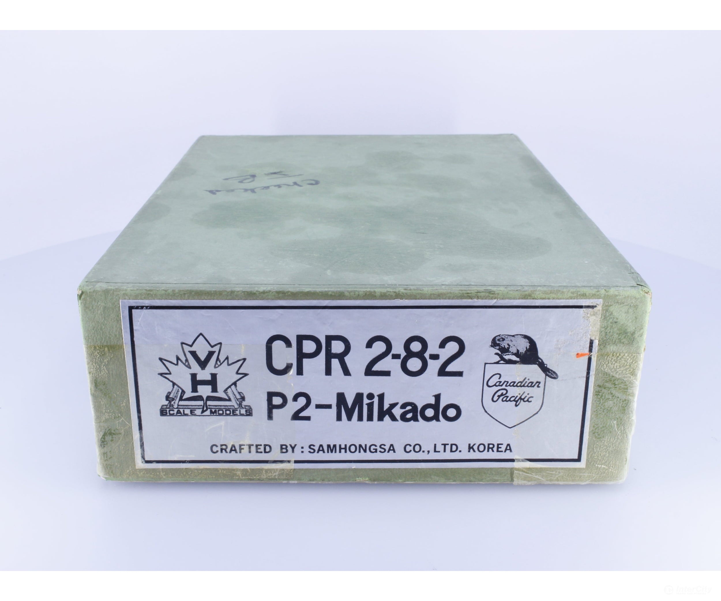 Van Hobbies P2282 HO Brass P-2 2-8-2 Mikado Steam Locomotive Canadian Pacific (CP) 5411 DCC - Locomotives