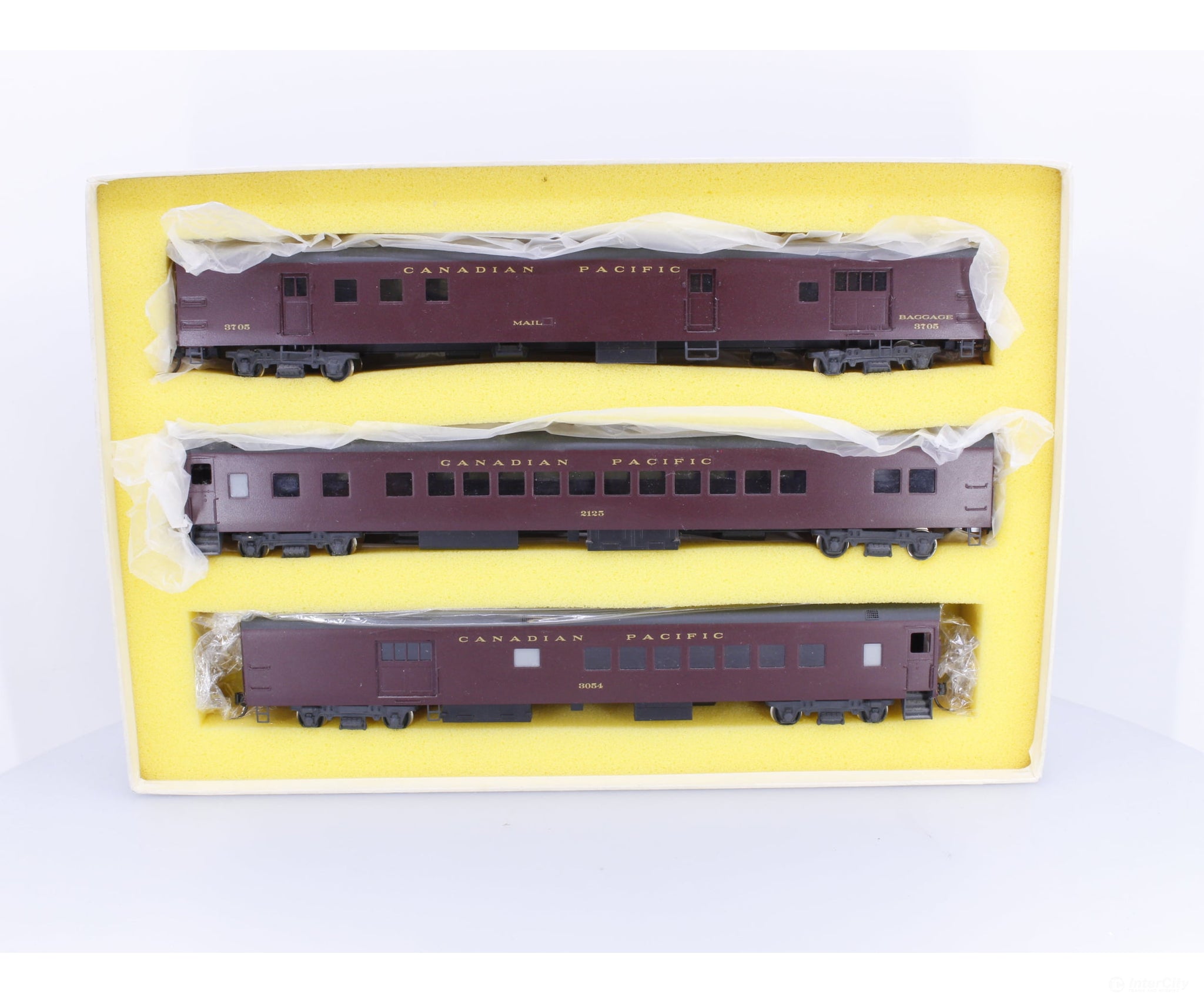 Van Hobbies SLPCS2 HO Brass Steel Lightweight Passenger Cars Set #2 Canadian Pacific (CP) 3705,2125,3054 - Passenger