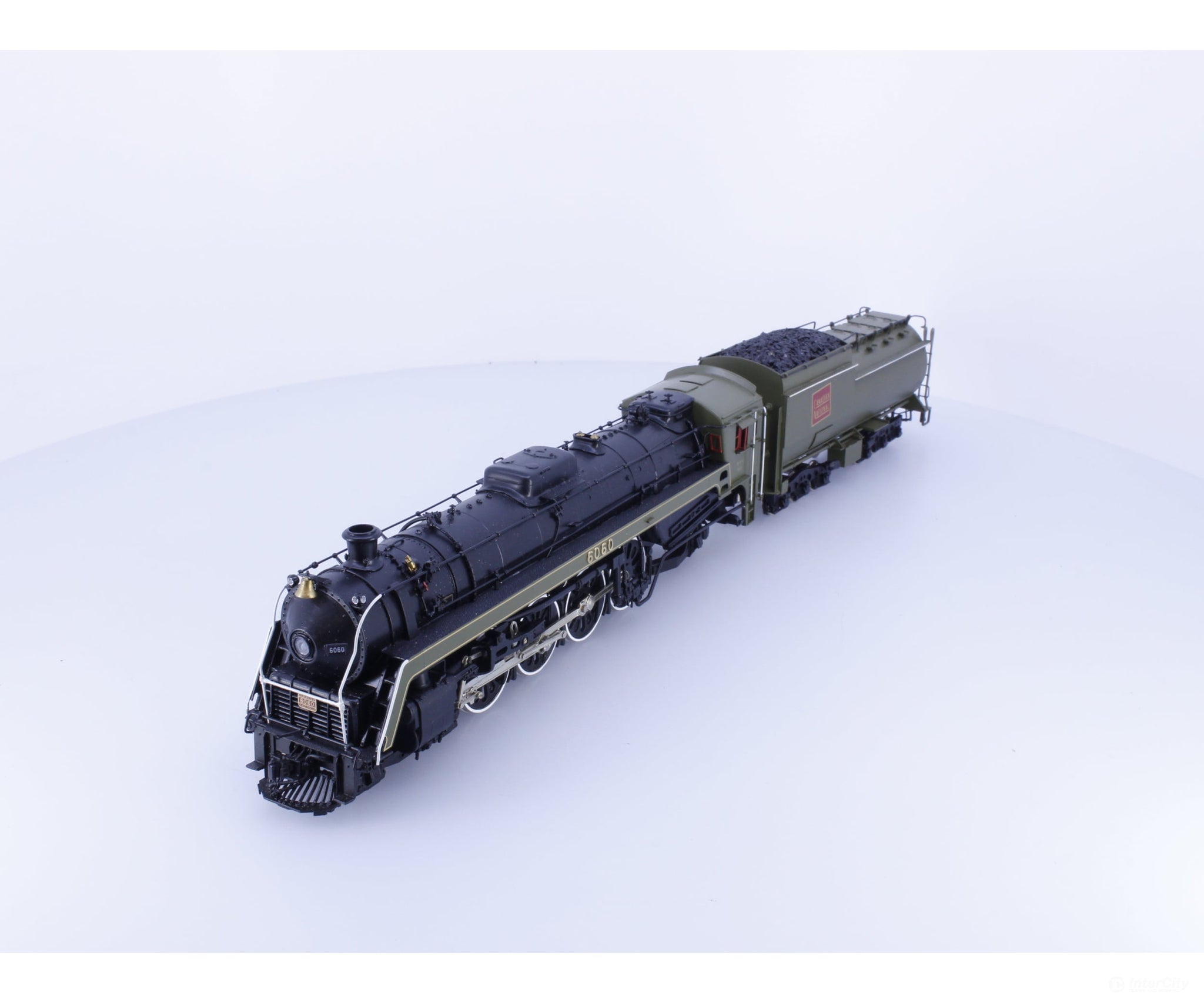 Van Hobbies U1F482 HO Brass U-1-F 4-8-2 Bullet Nose Betty Steam Locomotive Canadian National (CN) 6060 Analog DC