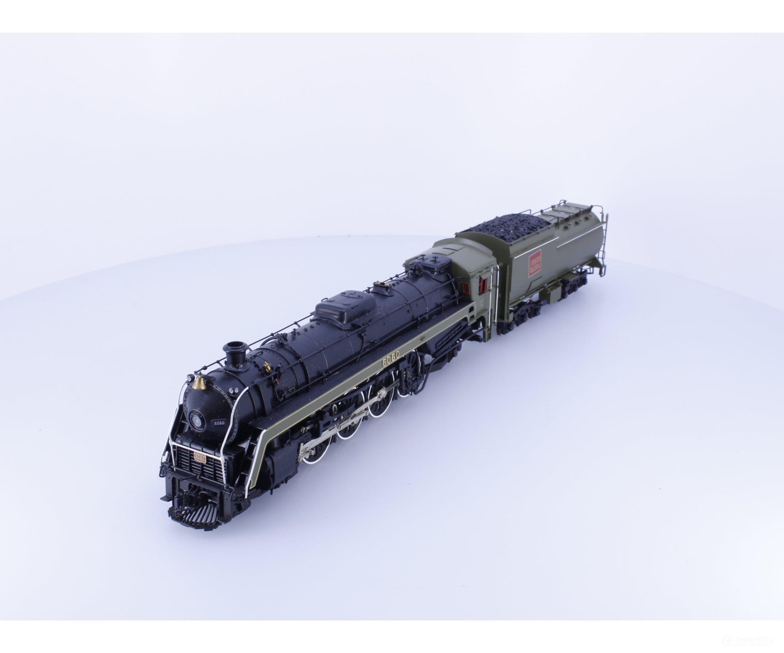 Van Hobbies U1F482 HO Brass U-1-F 4-8-2 Bullet Nose Betty Steam Locomotive Canadian National (CN) 6060 Analog DC