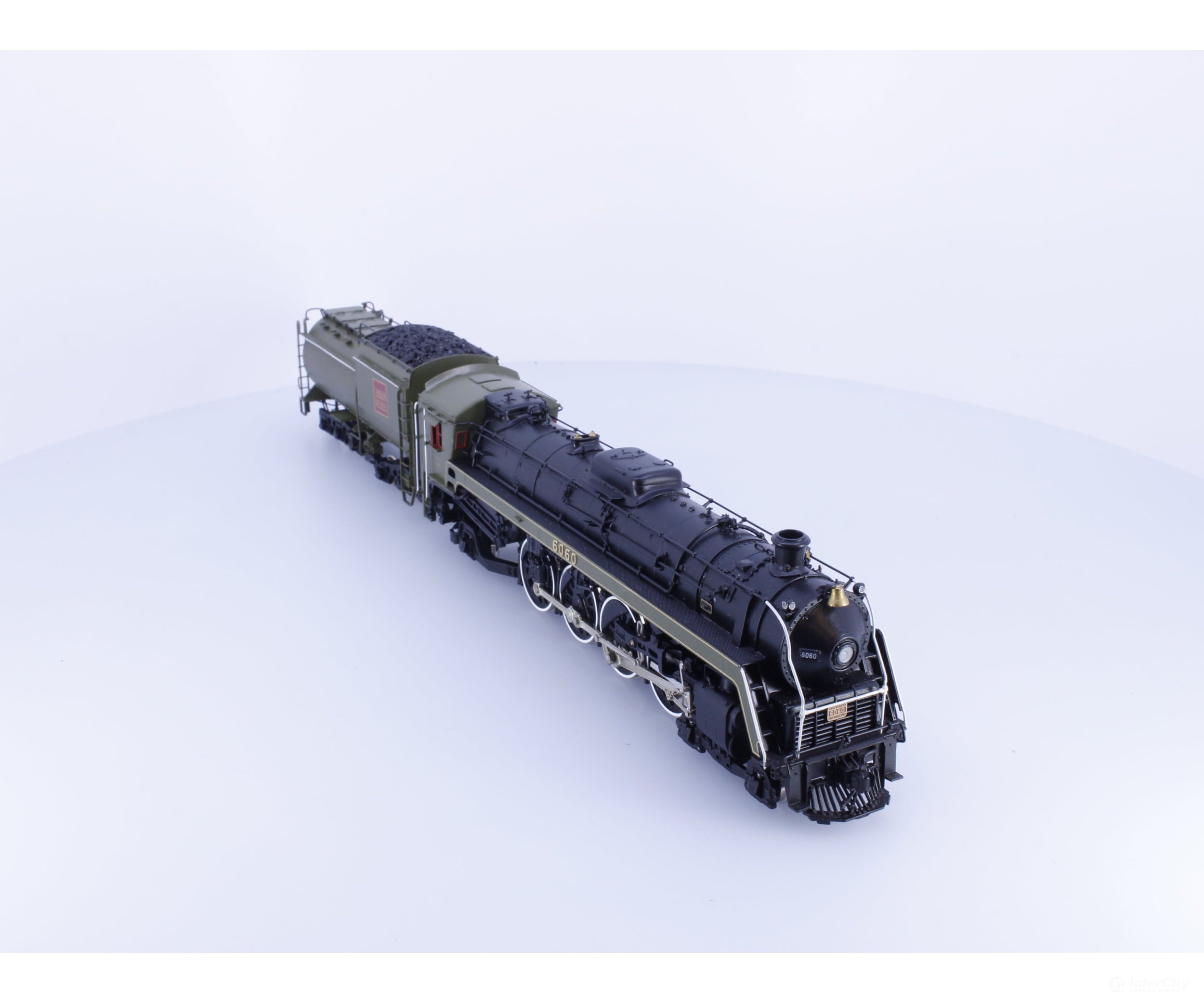 Van Hobbies U1F482 HO Brass U-1-F 4-8-2 Bullet Nose Betty Steam Locomotive Canadian National (CN) 6060 Analog DC