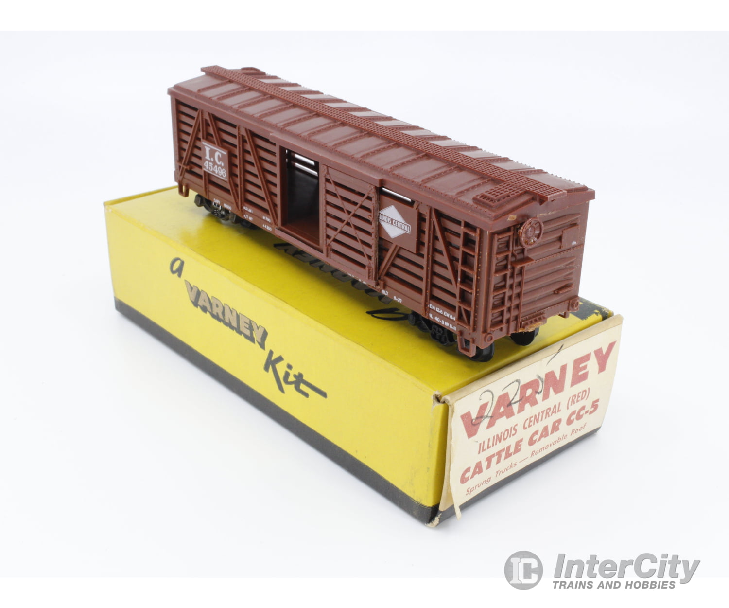 Varney Ho Freight Car Illinois Central (Ic) 45496 Cars