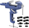 SEL Tools 50mm Table Vice - Clamping Swivel Base with Anvil