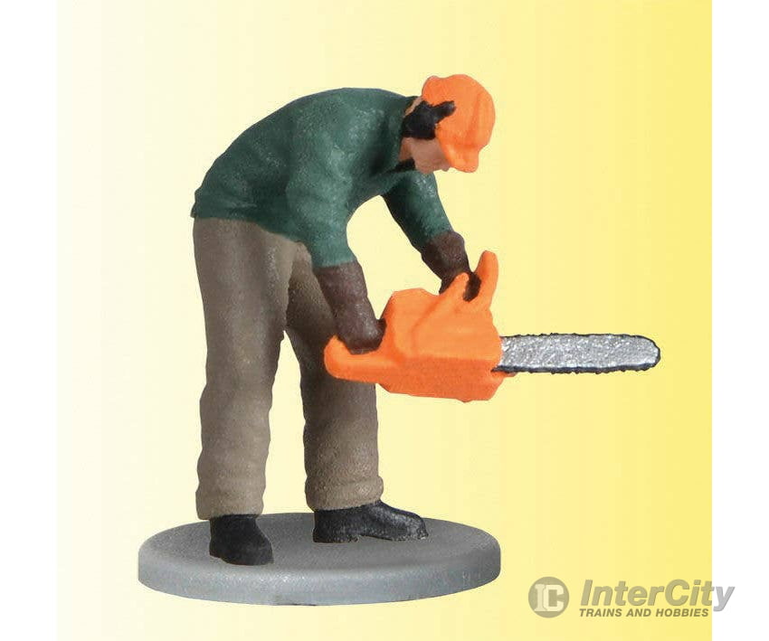 Viessmann HO 1548 Animated Lumberjack w/Moving Chainsaw Figures