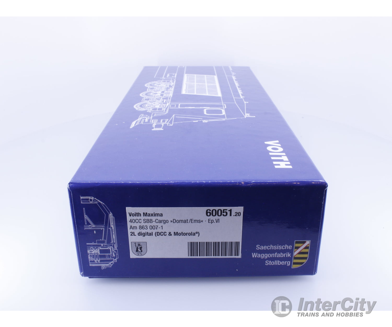 Voith 60051.20 HO SBB-CFF-FFS Am 863 Cargo Maxima 40cc Diesel Locomotive 007-1 DCC European Locomotives