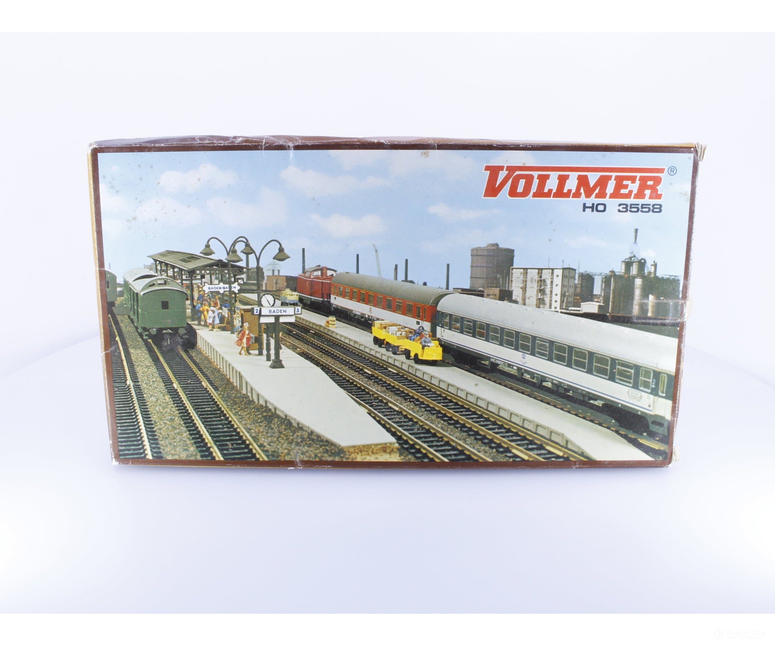 Vollmer 3558 HO Baggage Loading Platform Gepackbahnsteig Kit Structures