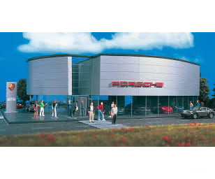 Vollmer 5606 HO Porsche Center Dealership Brand New in Package Structures