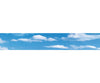 Vollmer A 46105 Sky & Clouds Background Scene - 112 X 32’’ 280 80Cm Other Scenery