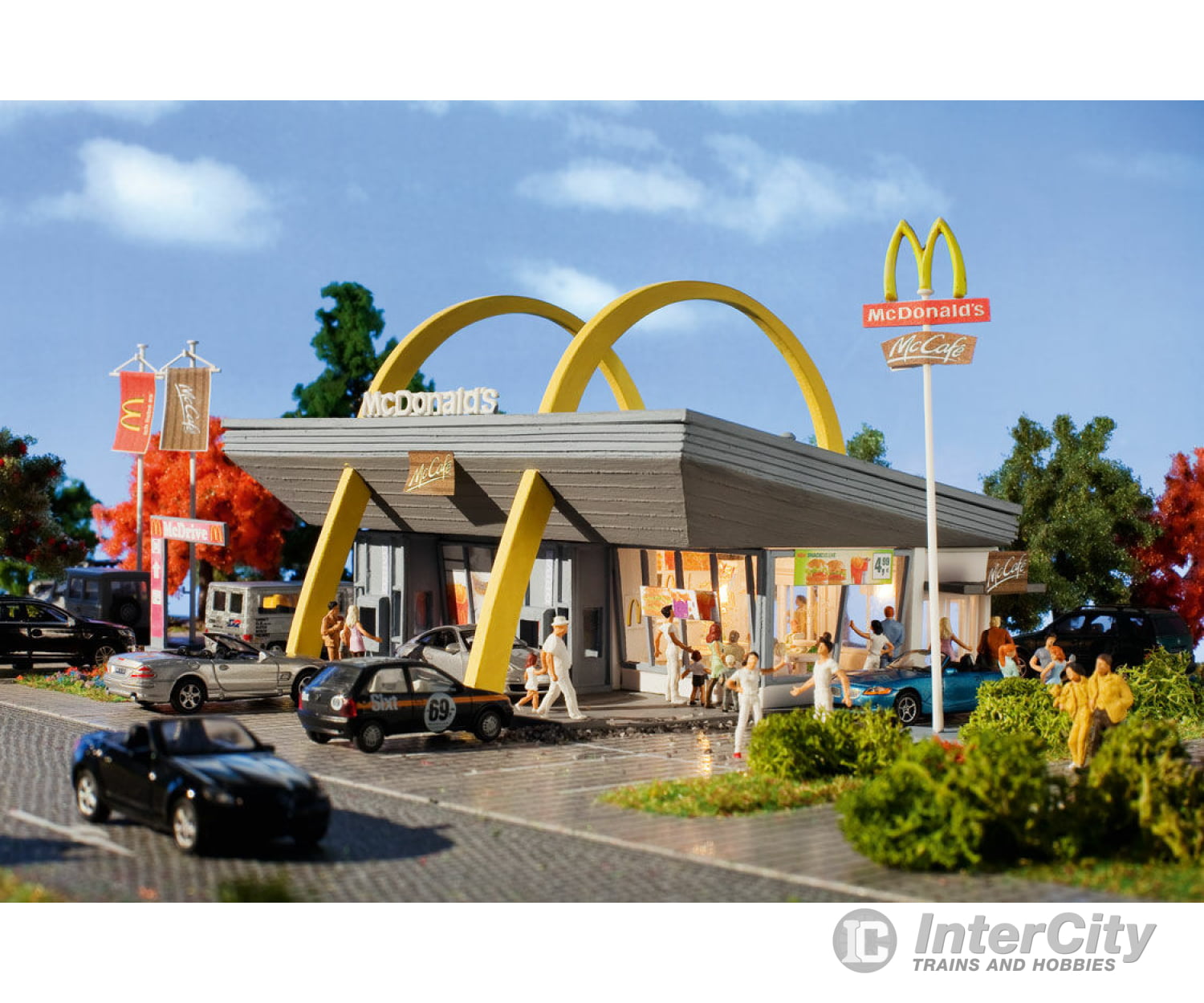 Vollmer Ho 43634 Mcdonald’s Restaurant W/Mcdrive Structures