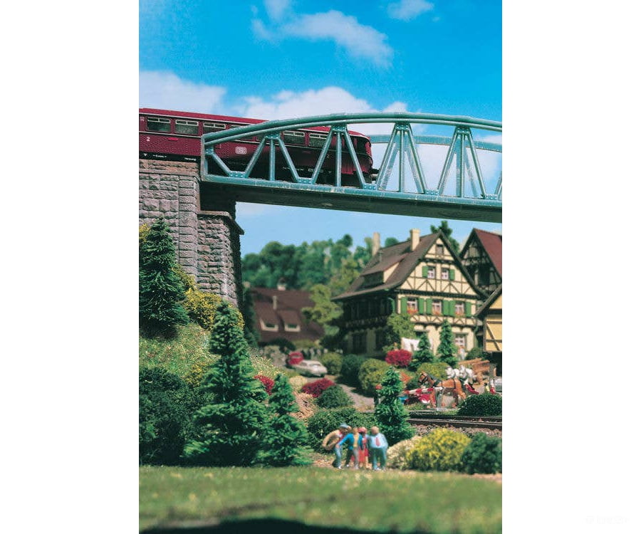 Vollmer N 47302 Truss Bridge w/Arched Sides Structures