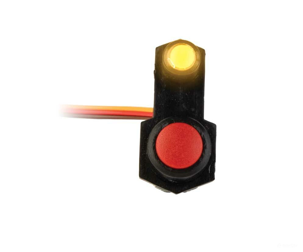 Walthers 132 Led Fascia Controller - Layout Control System -- Yellow Track Accessories