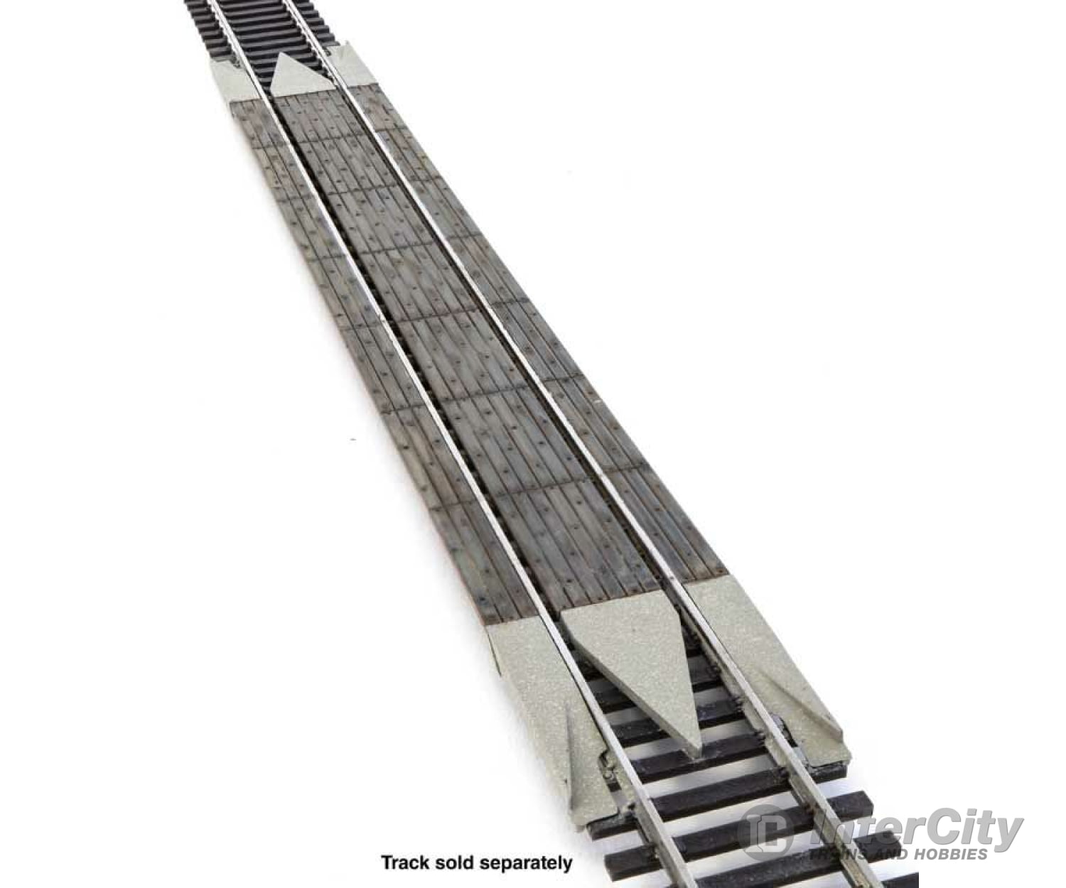Walthers 83113 Modern Wood Crossing W/Rerailer Ends -- Kit Track & Turnouts