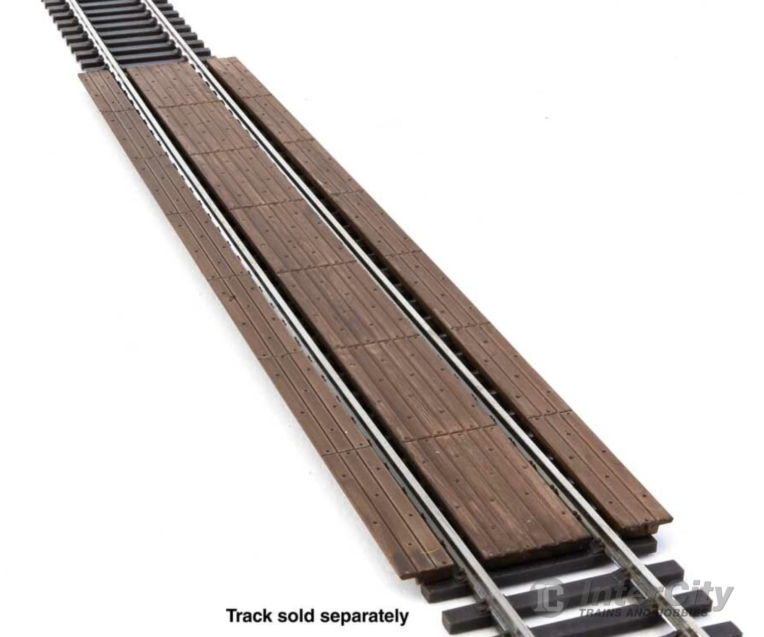 Walthers 83116 Modern Wood Crossing Pkg(2) -- Kit Track & Turnouts