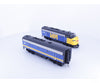 Walthers 910-19937 HO EMD F7A/F7B Diesel Locomotive Set Via Rail (VIA) 1402 1961 DCC & Sound - Locomotives