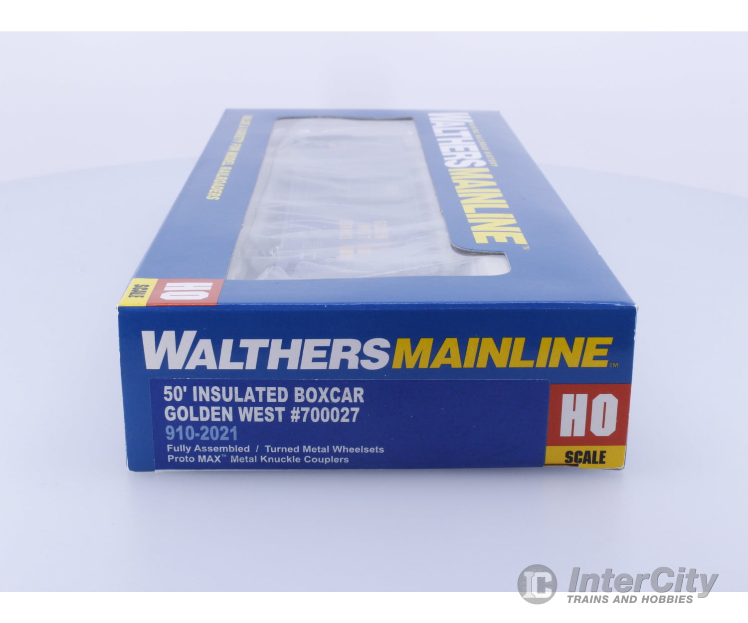 Walthers 910-2021 HO 50’ Insulated Boxcar Galveston Railroad (GVSR) 700027 Freight Cars