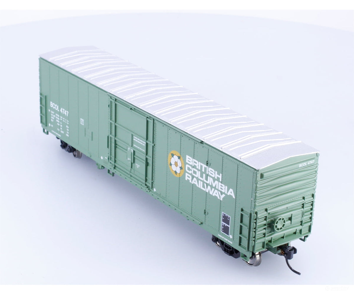 Walthers 910-2028 HO 50’ Insulated Box Car British Columbia Railway (BCOL) 4747 - Freight Cars