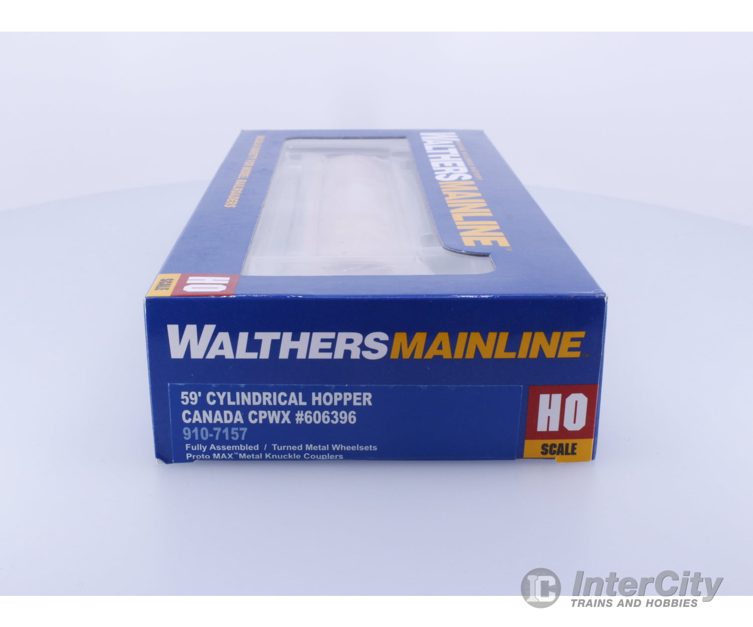 Walthers 910-7157 HO 59’ Cylindrical Hopper Canadian Wheat Board Canadian Pacific (CP) 606396 Freight Cars