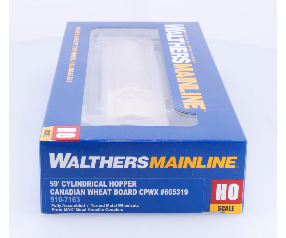 Walthers 910-7163 HO 4 Bay Cylindrical Hopper Govt of Canada (CPWX) 605319 - Freight Cars