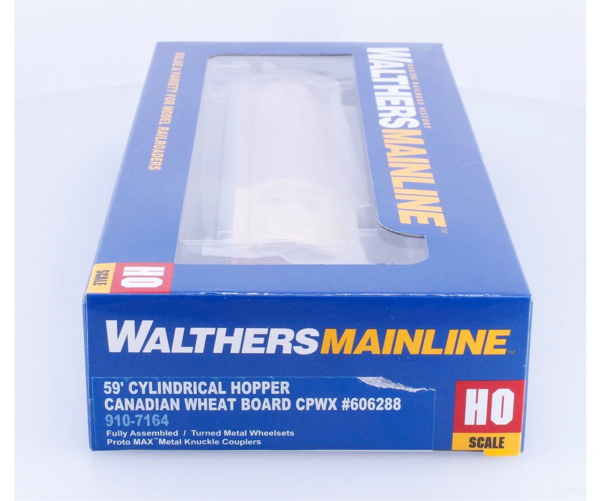 Walthers 910-7164 HO 4 Bay Cylindrical Hopper Govt of Canada (CPWX) 606288 - Freight Cars