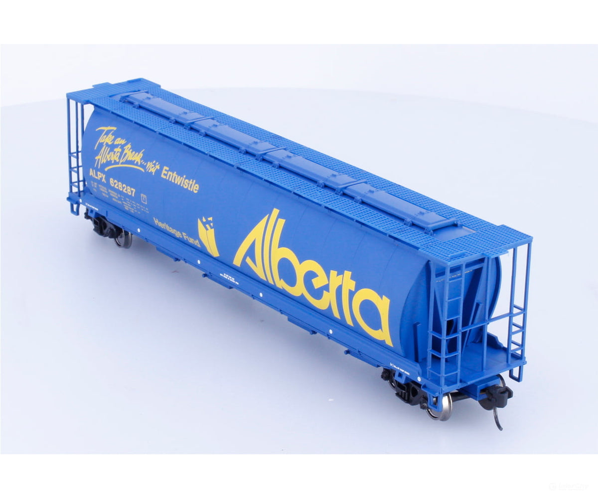 Walthers 910-7174 HO 4 Bay Cylindrical Hopper Alberta Break Entwistle (APLX) 628287 - Freight Cars