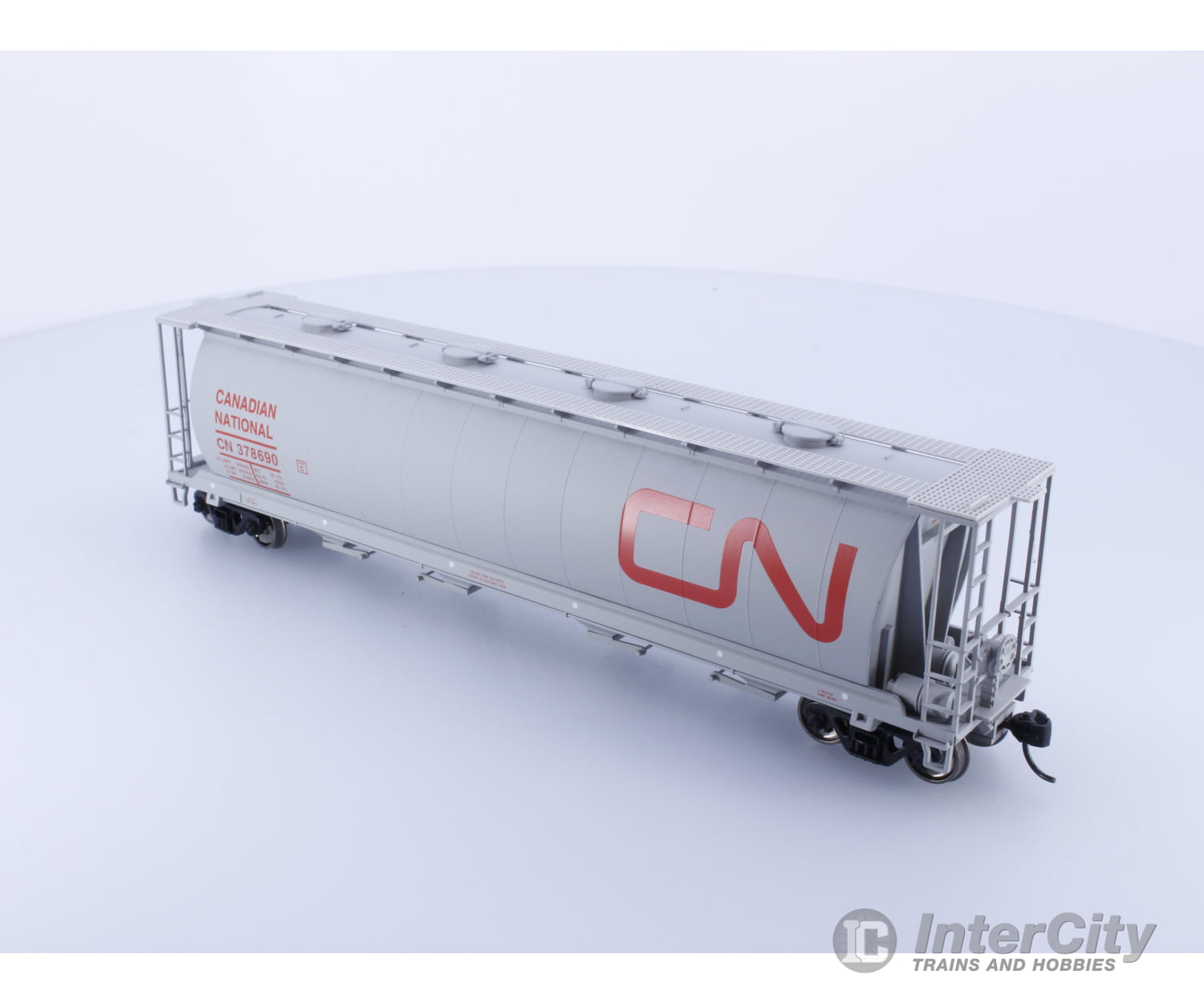 Walthers 910-7177 Ho 59’ Cylindrical Hopper Canadian National (Cn) 378690 Freight Cars